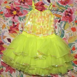 Weissman green dance costume